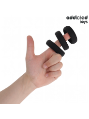 ADDICTED TOYS SET DE ANILLOS SILICONA PLANOS