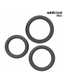 ADDICTED TOYS SET DE ANILLOS SILICONA PLANOS