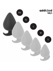 ADDICTED TOYS PLUG ANAL SILICONA TALLA XXL 11 CM