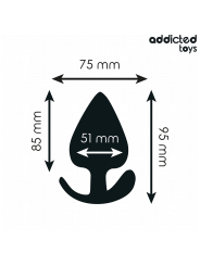 ADDICTED TOYS PLUG ANAL SILICONA TALLA XL 95 CM