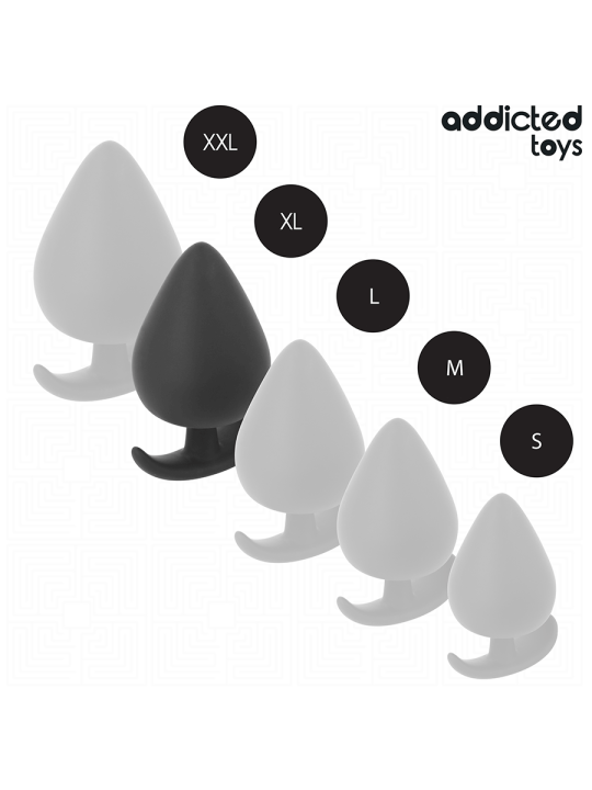 ADDICTED TOYS PLUG ANAL SILICONA TALLA XL 95 CM