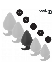 ADDICTED TOYS PLUG ANAL SILICONA TALLA L 8 CM