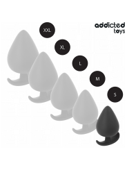 ADDICTED TOYS PLUG ANAL SILICONA TALLA S 53 CM