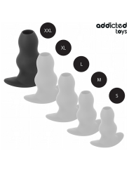 ADDICTED TOYS PLUG ANAL HUECO SILICONA TALLA XXL 152 CM