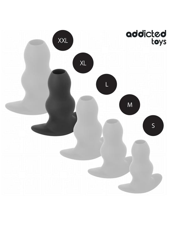ADDICTED TOYS PLUG ANAL HUECO SILICONA TALLA XL 139 CM