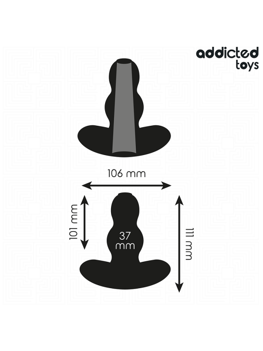 ADDICTED TOYS PLUG ANAL HUECO SILICONA TALLA L 111 CM