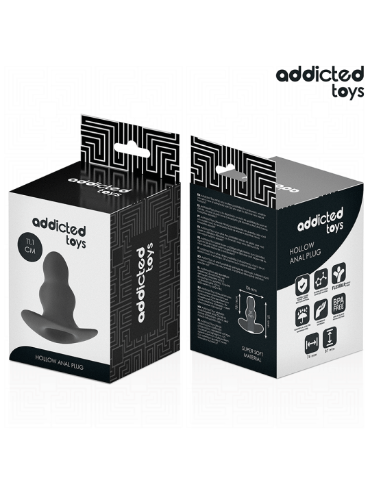 ADDICTED TOYS PLUG ANAL HUECO SILICONA TALLA L 111 CM