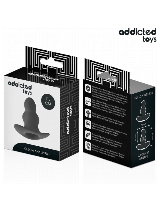 ADDICTED TOYS PLUG ANAL HUECO SILICONA TALLA S 73 CM