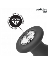 ADDICTED TOYS PLUG ANAL CON JOYA SILICONA TALLA S 88 CM