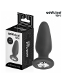 ADDICTED TOYS PLUG ANAL CON JOYA SILICONA TALLA M 104 CM