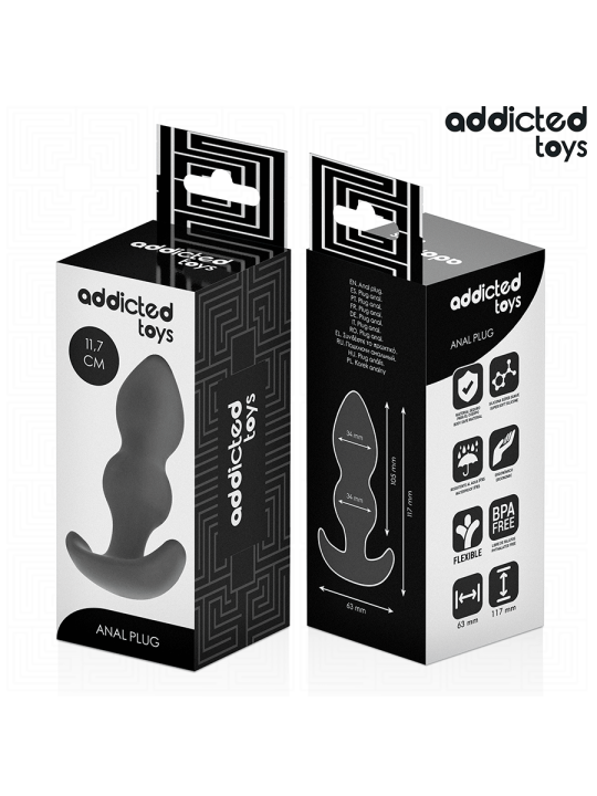 ADDICTED TOYS PLUG ANAL SILICONA TALLA L 117 CM