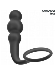 ADDICTED TOYS PLUG ANAL CON ANILLO SILICONA MODELO 1