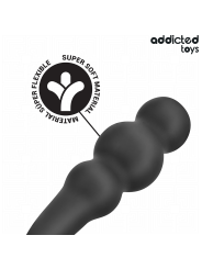 ADDICTED TOYS PLUG ANAL CON ANILLO SILICONA MODELO 1