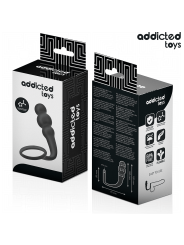 ADDICTED TOYS PLUG ANAL CON ANILLO SILICONA MODELO 1