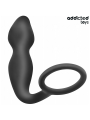 ADDICTED TOYS PLUG ANAL CON ANILLO SILICONA MODELO 2