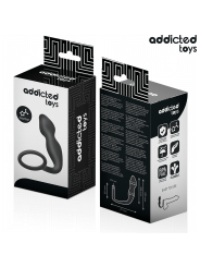ADDICTED TOYS PLUG ANAL CON ANILLO SILICONA MODELO 2