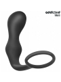 ADDICTED TOYS PLUG ANAL CON ANILLO SILICONA MODELO 3