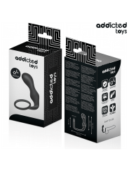 ADDICTED TOYS PLUG ANAL CON ANILLO SILICONA MODELO 3