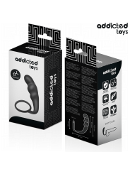 ADDICTED TOYS PLUG ANAL CON ANILLO SILICONA MODELO 4