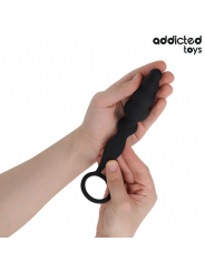 ADDICTED TOYS PLUG ANAL CON ANILLO SILICONA MODELO 5