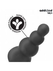 ADDICTED TOYS PLUG ANAL CON ANILLO SILICONA MODELO 5