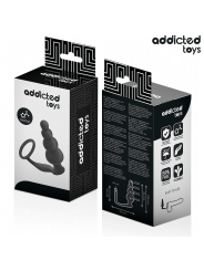 ADDICTED TOYS PLUG ANAL CON ANILLO SILICONA MODELO 5