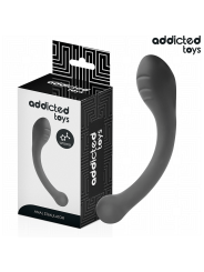 ADDICTED TOYS ESTIMULADOR ANAL DOBLE SILICONA 18 CM