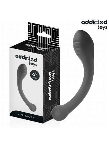 ADDICTED TOYS ESTIMULADOR ANAL DOBLE SILICONA 18 CM