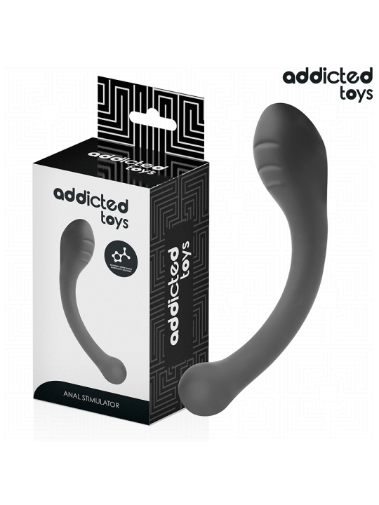 ADDICTED TOYS ESTIMULADOR ANAL DOBLE SILICONA 18 CM