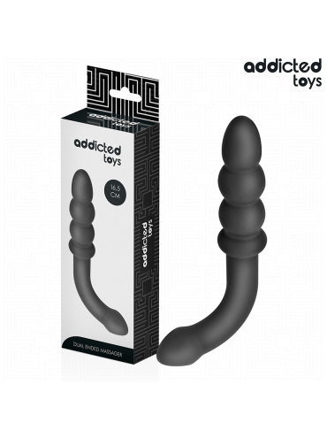 ADDICTED TOYS MASAJEADOR ANAL DOBLE SILICONA 165 CM