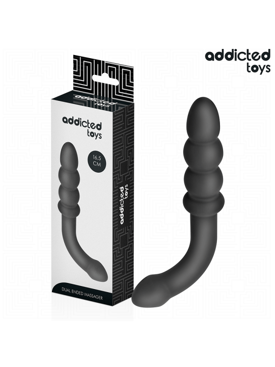 ADDICTED TOYS MASAJEADOR ANAL DOBLE SILICONA 165 CM