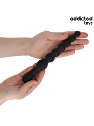 ADDICTED TOYS MASAJEADOR ANAL DOBLE SILICONA 24 CM