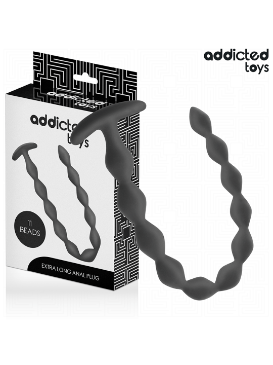 ADDICTED TOYS ROSARIO ANAL 27 CM EXTRA LARGO SILICONA