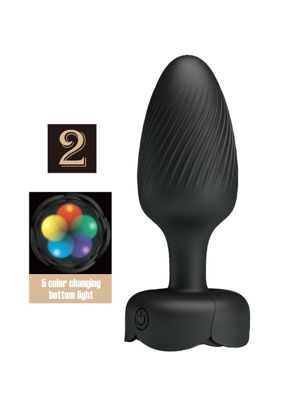 PRETTY LOVE VARIAN PLUG ANAL CON LUZ LED 108 CM