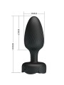 PRETTY LOVE VARIAN PLUG ANAL CON LUZ LED 108 CM