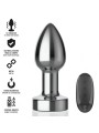 INTENSE PLUG ANAL 10 VIBRACIONES METAL CON CONTROL REMOTO S