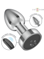 INTENSE PLUG ANAL 10 VIBRACIONES METAL CON CONTROL REMOTO S