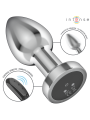 INTENSE PLUG ANAL 10 VIBRACIONES METAL CON CONTROL REMOTO M