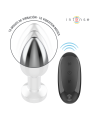 INTENSE PLUG ANAL 10 VIBRACIONES METAL CON CONTROL REMOTO M