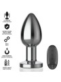INTENSE PLUG ANAL 10 VIBRACIONES METAL CON CONTROL REMOTO L
