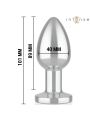 INTENSE PLUG ANAL 10 VIBRACIONES METAL CON CONTROL REMOTO L