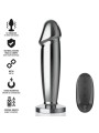 INTENSE PLUG ANAL 10 VIBRACIONES METAL EN FORMA DE DILDO CON CONTROL REMOTO S