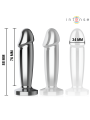 INTENSE PLUG ANAL 10 VIBRACIONES METAL EN FORMA DE DILDO CON CONTROL REMOTO S