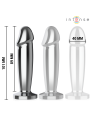 INTENSE PLUG ANAL 10 VIBRACIONES METAL EN FORMA DE DILDO CON CONTROL REMOTO M