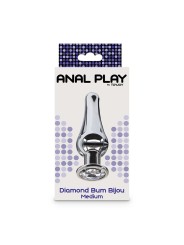 TOYJOY ANAL PLAY DIAMANTE BUM BIJOU PLUG ANAL MEDIANO