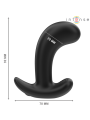 INTENSE CHANDLER PLUG ANAL 10 VIBRACIONES NEGRO CONTROL REMOTO