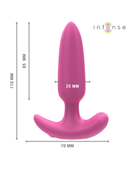 INTENSE ROSS PLUG ANAL 10 VIBRACIONES ROSA CONTROL REMOTO