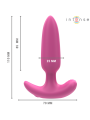 INTENSE ROSS PLUG ANAL 10 VIBRACIONES ROSA CONTROL REMOTO