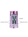 BAILE THROBBING BUNNY ROTADOR RAMPANTE ROSA
