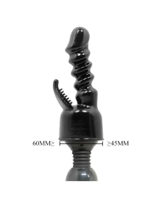 BAILE POWER HEAD CABEZAL INTERCAMBIABLE PARA ESTIMULACION INTERNA Y CLITORIS